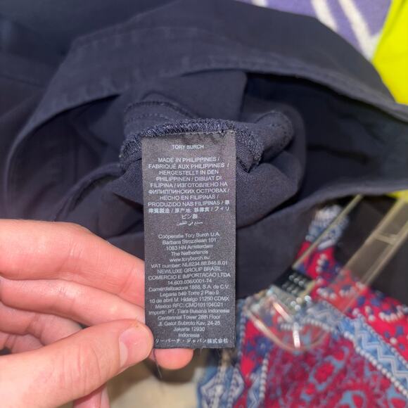 Tory Burch Legging Trousers- Navy Slim Fit Stretch Pants – Size 6 - Picture 14 of 15